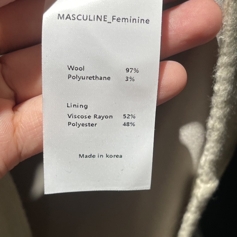 MASCULINE韓國直郵東大門代購女裝新品24秋冬時尚職業夾克MASCULINE夾克