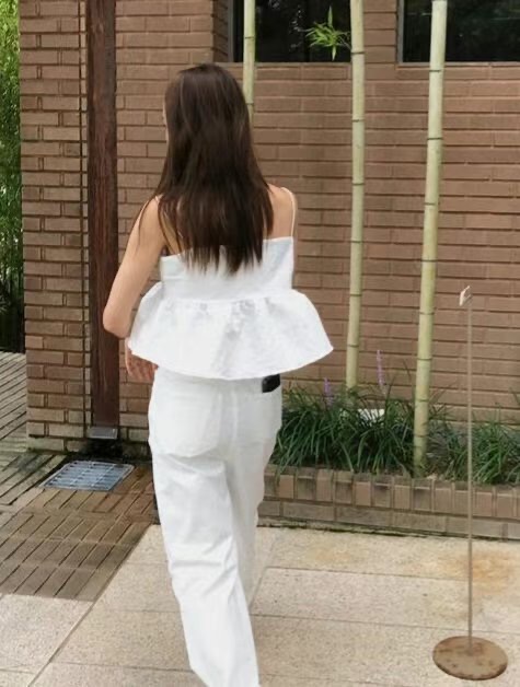 LIBERTY韓國直郵女裝新品職業休閑時尚真品推薦24秋冬牛仔褲LIBERTY牛仔褲