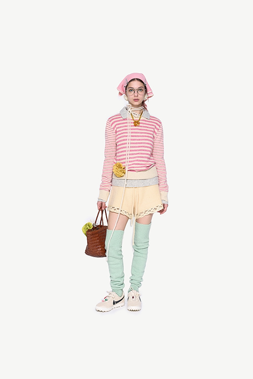 POLAROMO直郵韓國代購女裝新款休閑時尚職業24秋冬人氣衛衣POLAROMO衛衣
