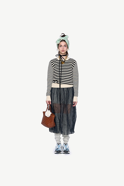 POLAROMO直郵韓國代購女裝新款休閑時尚職業24秋冬人氣衛衣POLAROMO衛衣