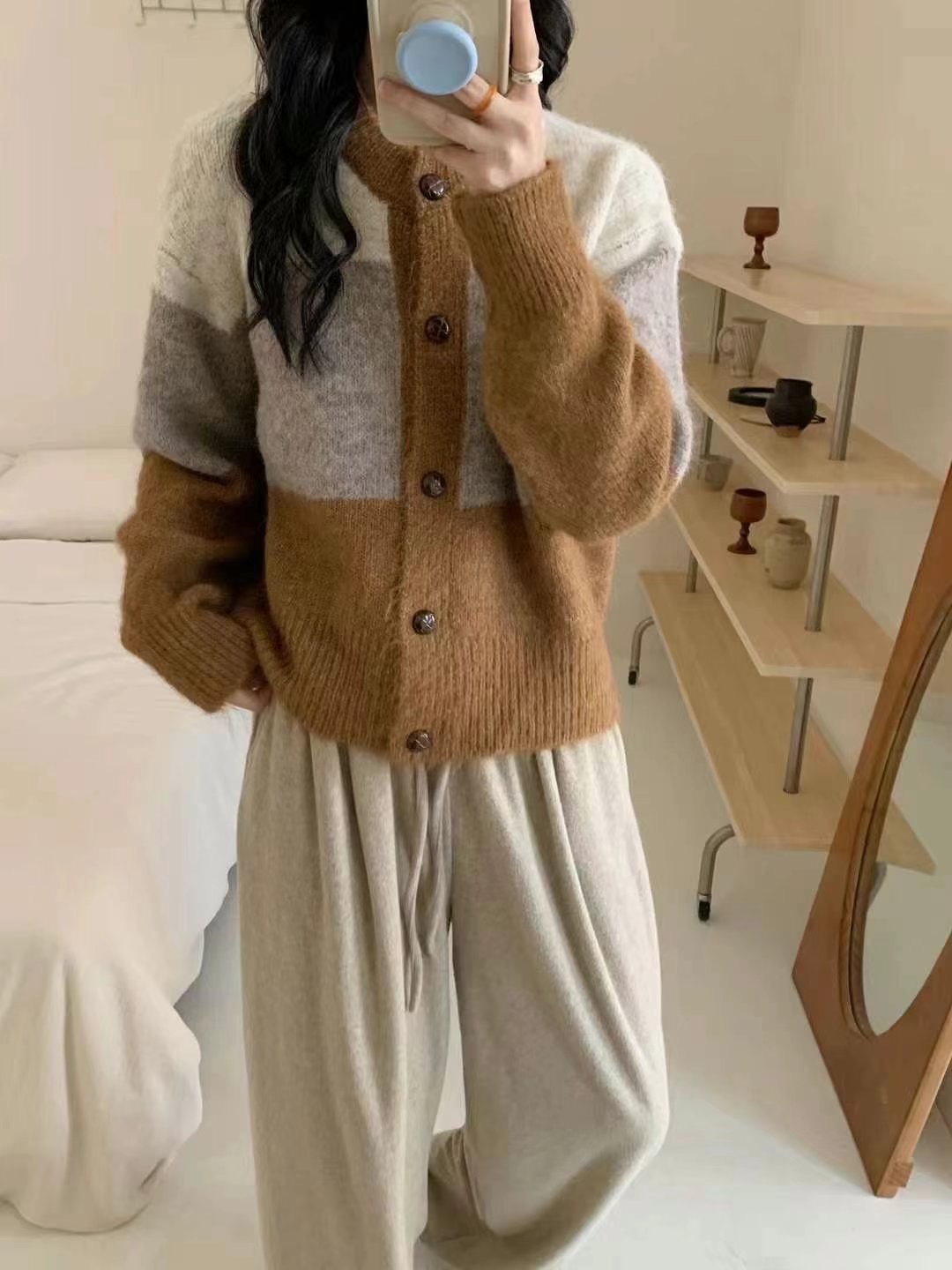 HEIZE_RUNNER韓國直郵女裝新品熱賣推薦時尚真品職業針織衫HEIZE_RUNNER針織衫圖色2