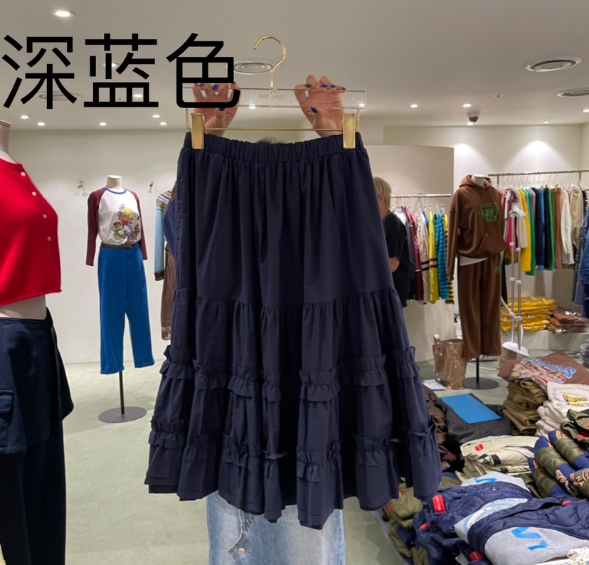 JERRY HALL韓國直郵東大門實拍女裝新品真品休閑半身裙中短裙JERRY HALL半身裙/中短裙圖色1