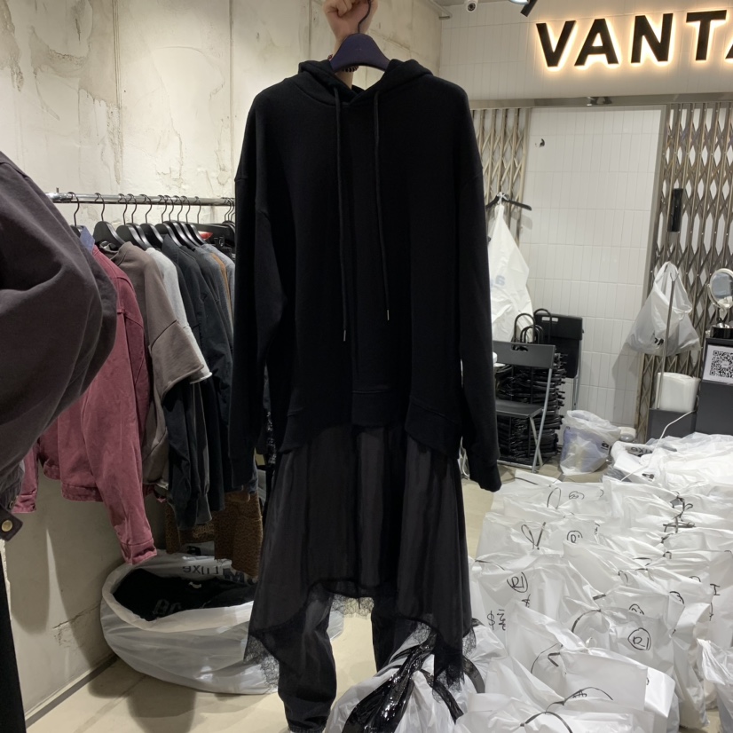 VANTA韓國直郵東大門代購女裝新品真品時尚推薦熱賣連衣裙連帽VANTA連衣裙