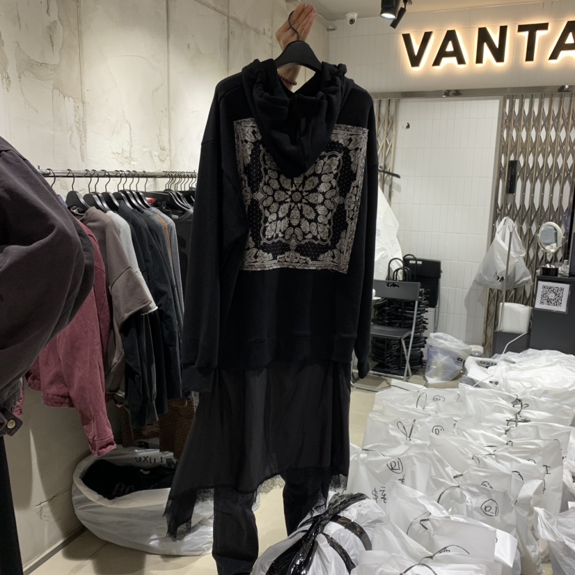 VANTA韓國直郵東大門代購女裝新品真品時尚推薦熱賣連衣裙連帽VANTA連衣裙圖色2