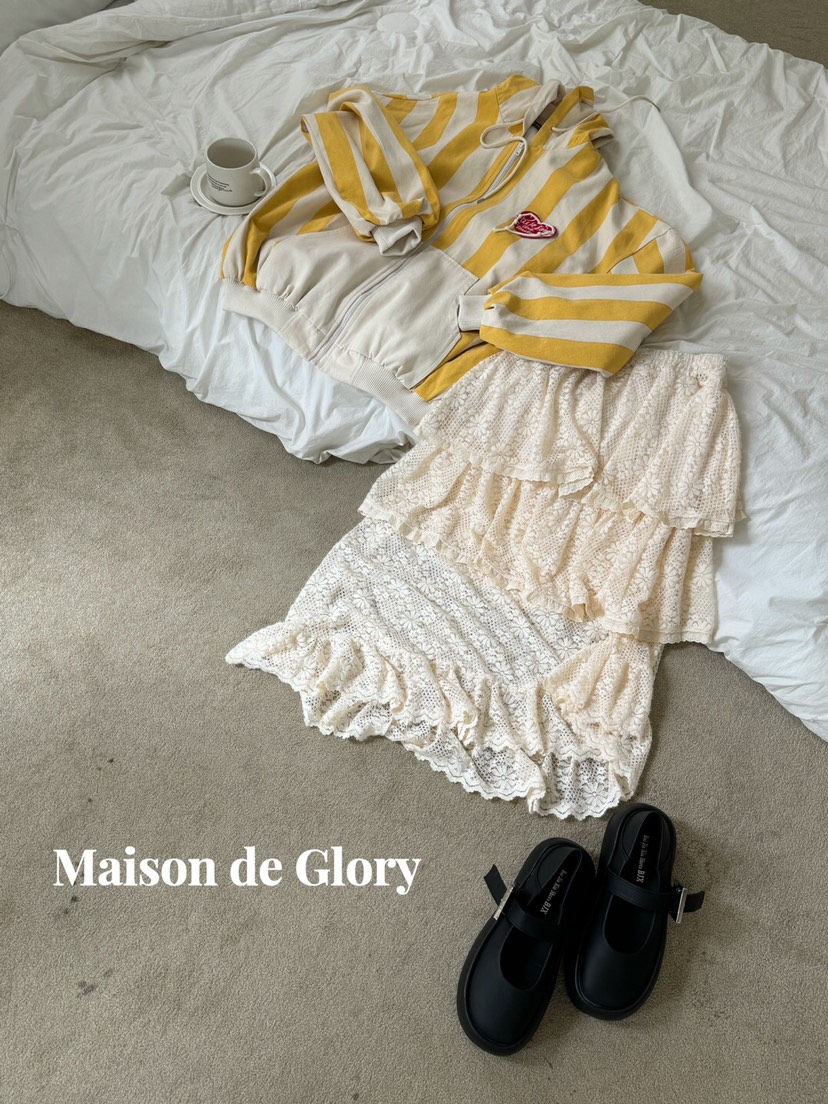 MAISON DE GLORY韓國直郵女裝新品推薦休閑職業時尚熱賣長裙MAISON DE GLORY長裙