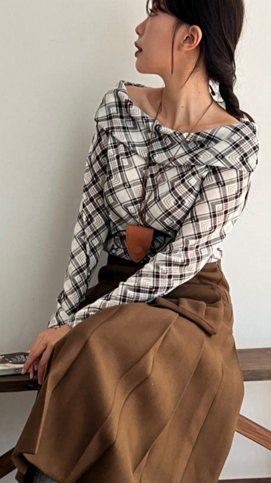 by hey/To Sewing韓國直郵女裝新品時尚人氣24秋冬長袖T恤BY HEY/TO SEWING長袖T恤