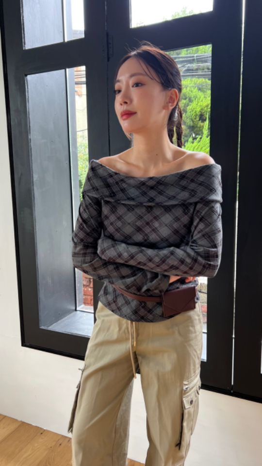 by hey/To Sewing韓國直郵女裝新品時尚人氣24秋冬長袖T恤BY HEY/TO SEWING長袖T恤