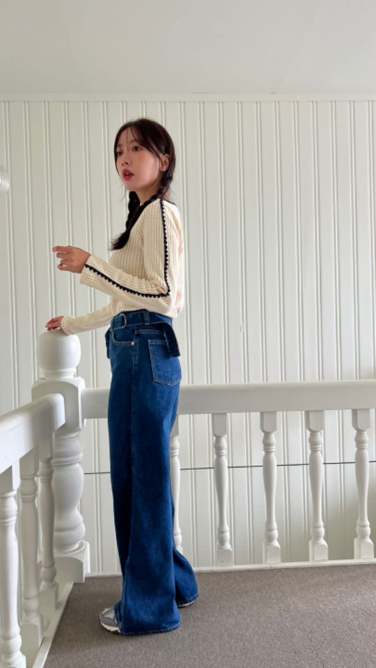 by hey/To Sewing直郵韓國代購女裝新品人氣真品24秋冬針織衫BY HEY/TO SEWING針織衫