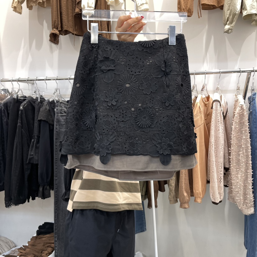 THE LENA直郵韓國代購女裝新品推薦職業熱賣休閑人氣時尚短裙NWEOL短裙