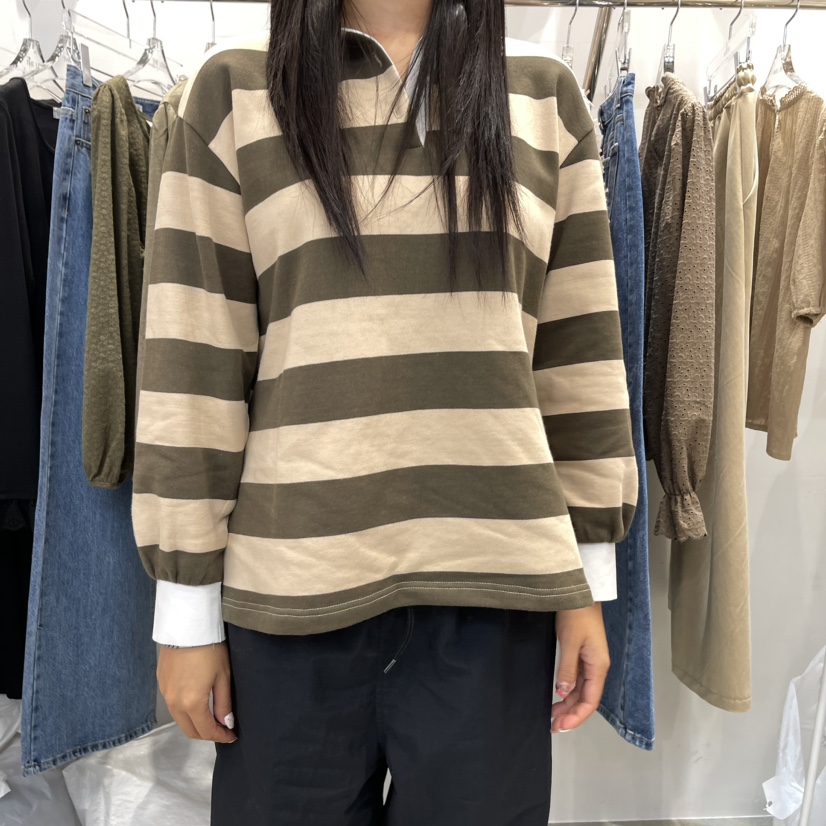 THE LENA韓國直郵東大門實拍女裝新款熱賣人氣24秋冬長袖T恤NWEOL長袖T恤圖色2