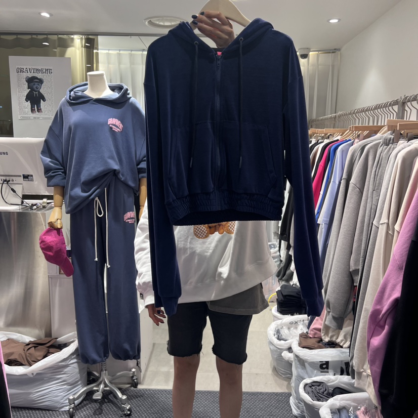 THE LOT/ LOT韓國直郵女裝新品24秋冬熱賣真品衛衣拉鏈THE LOT/ LOT衛衣圖色2
