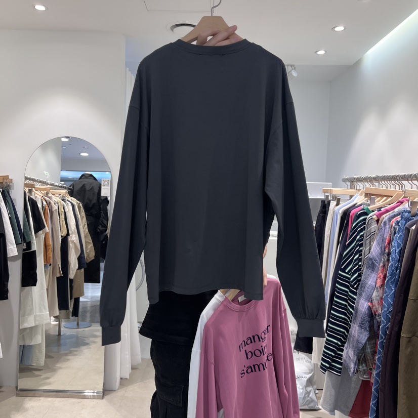 FAR直郵韓國代購女裝新品時尚真品熱賣休閑人氣推薦長袖T恤X-MOOD長袖T恤