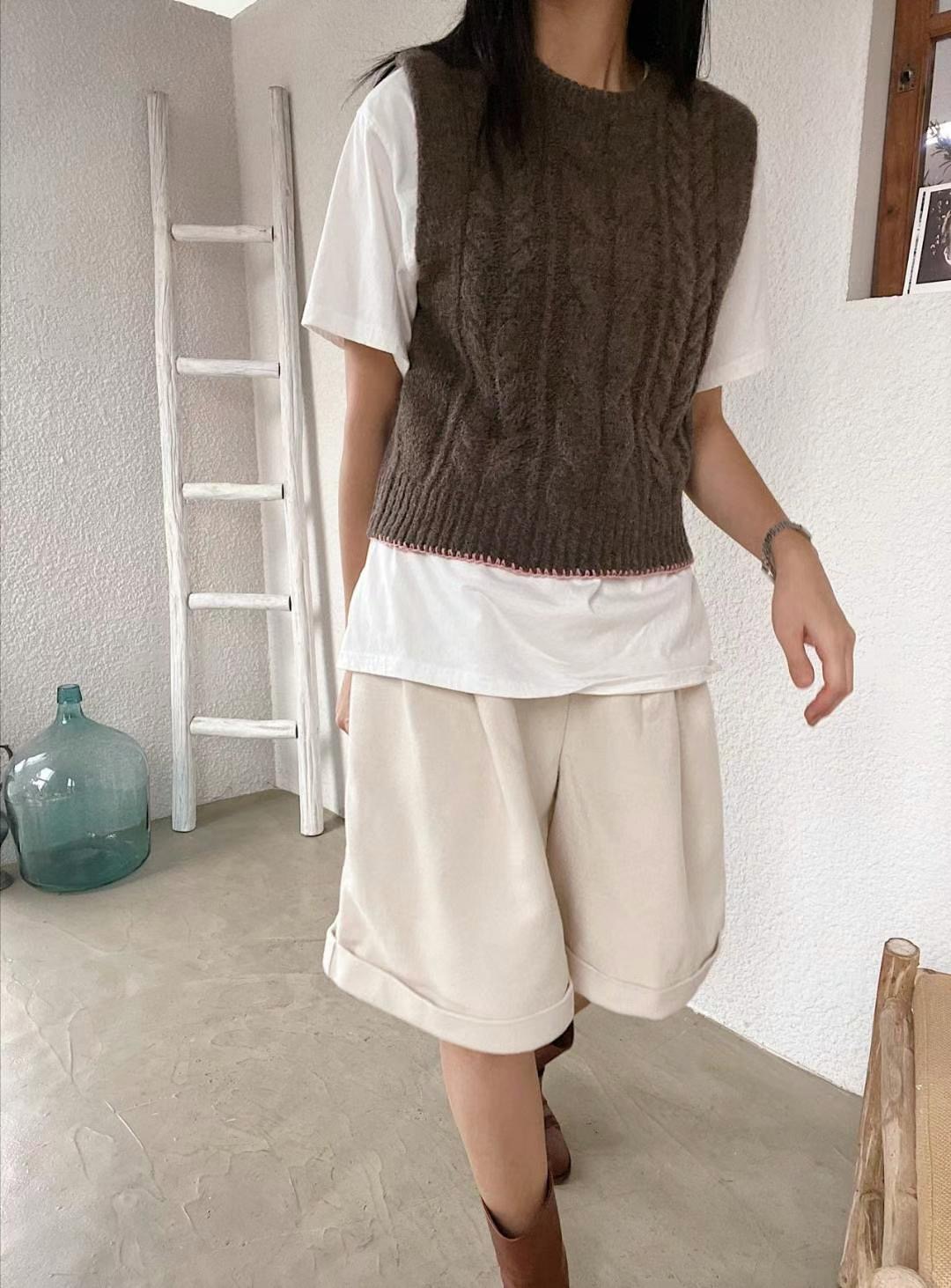 LAGRASS韓國直郵東大門代購女裝新款真品時尚休閑推薦吊帶背心LAGRASS吊帶/背心