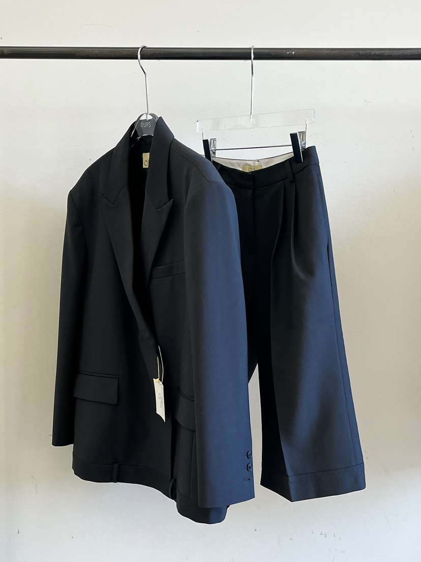 OURS直郵韓國代購女裝新品24秋冬熱賣真品時尚職業休閑短褲OURS短褲