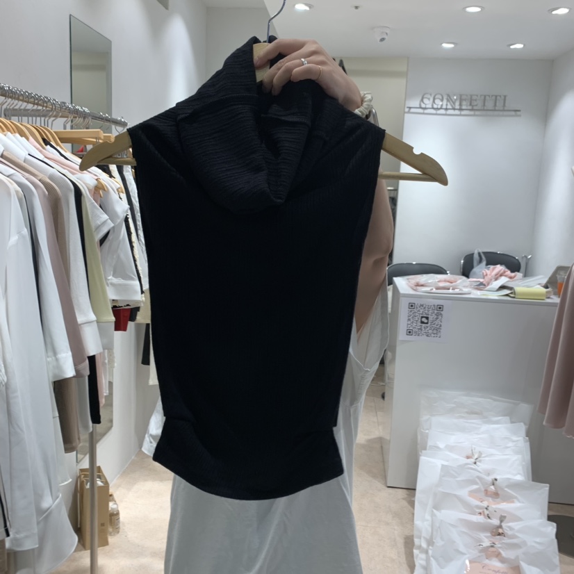 PLAYLIST直郵韓國代購女裝新款真品人氣時尚推薦職業休閑T恤confettiT恤圖色3