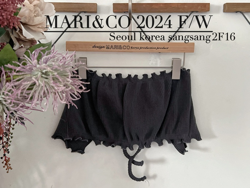 MARI CO韓國直郵東大門實拍女裝新品真品時尚職業吊帶背心MARI CO吊帶/背心圖色3