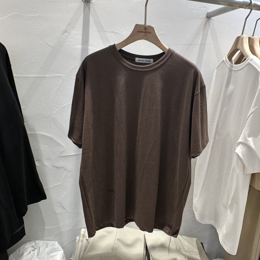 BROWN PAPER韓國直郵東大門實拍女裝新款休閑職業時尚真品T恤BROWN PAPERT恤圖色2