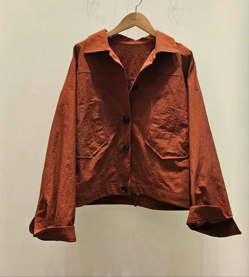 THE IN韓國直郵女裝新品熱賣時尚人氣休閑職業24秋冬夾克THE IN夾克圖色2