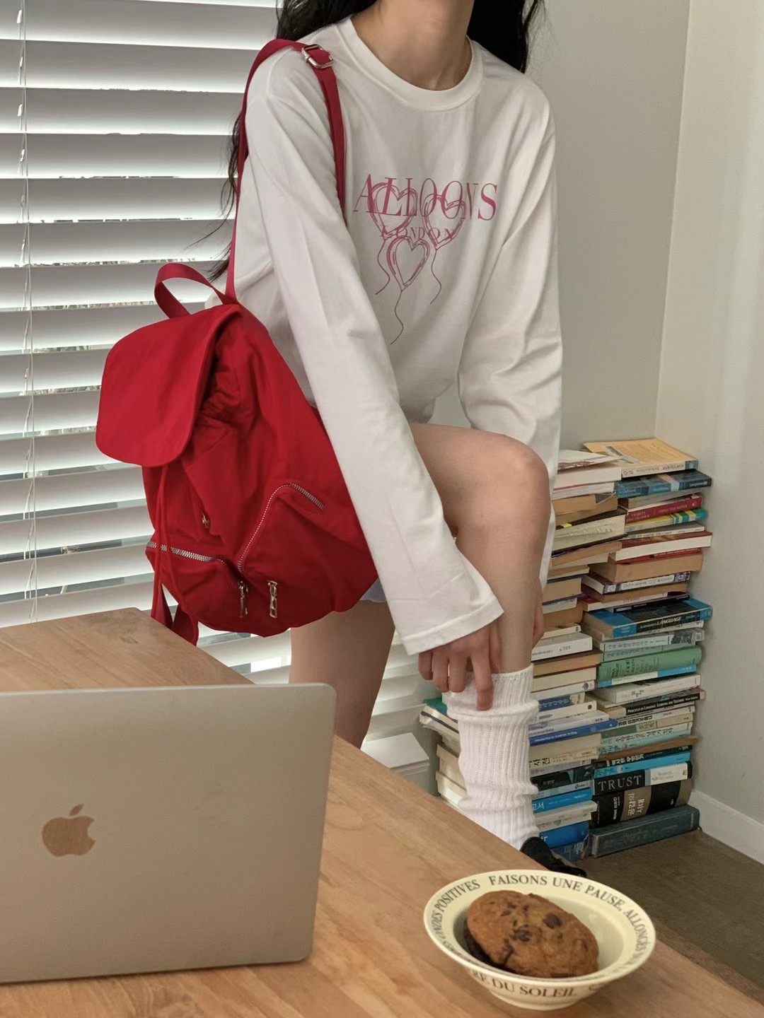 OBE韓國直郵女裝新款休閑熱賣人氣職業時尚24秋冬長袖T恤OBE長袖T恤
