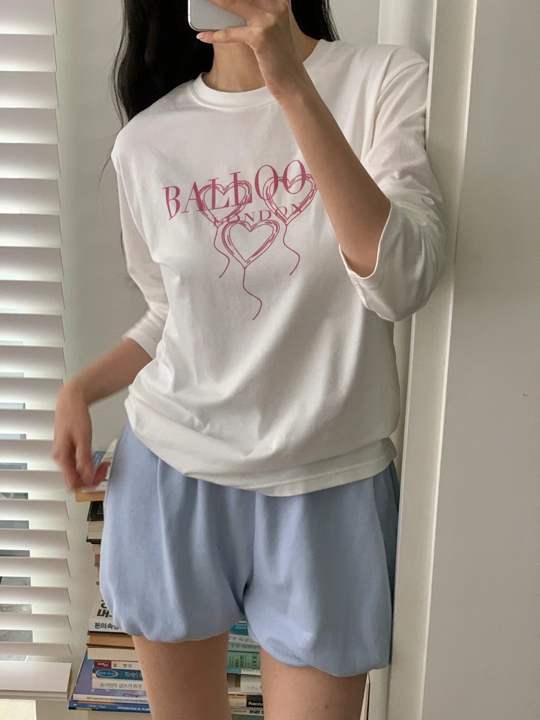 OBE韓國直郵女裝新款休閑熱賣人氣職業時尚24秋冬長袖T恤OBE長袖T恤圖色2