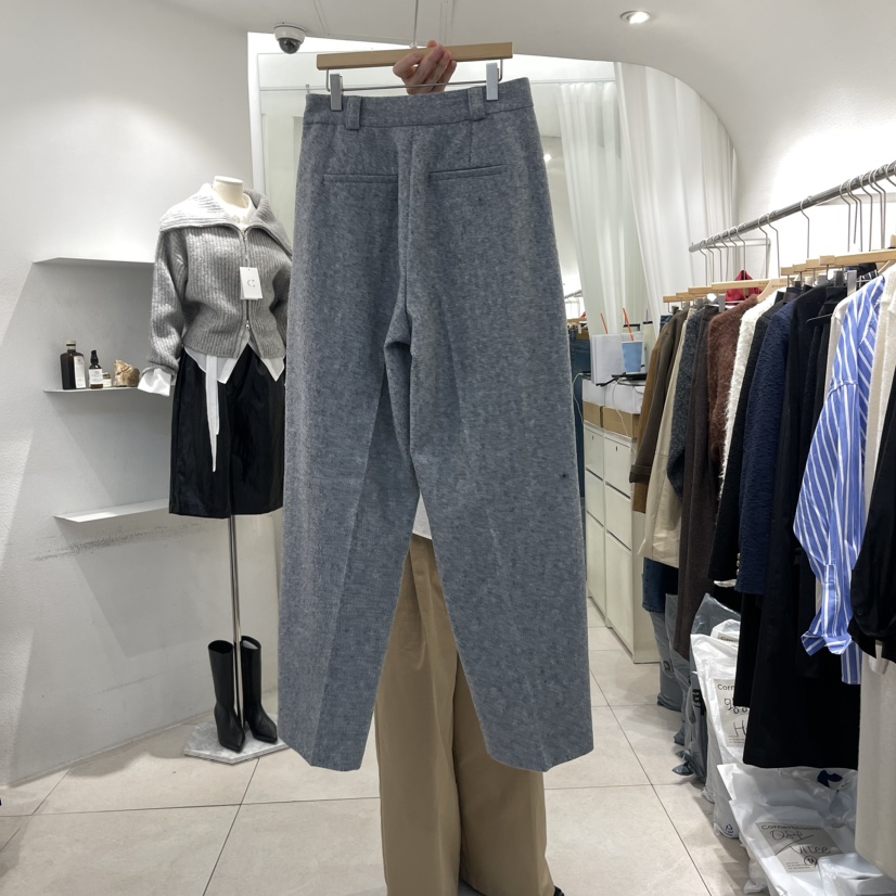 cornerbloom/3rooms韓國直郵東大門代購女裝新品時尚休閑褲THE SUIT BAR休閑褲