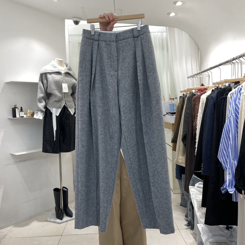 cornerbloom/3rooms韓國直郵東大門代購女裝新品時尚休閑褲THE SUIT BAR休閑褲