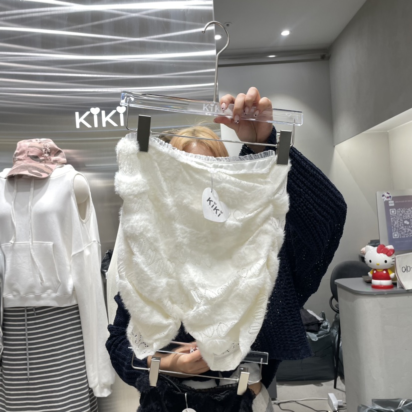 KiKi直郵韓國代購女裝新品休閑推薦熱賣時尚職業真品人氣短褲KIKI短褲圖色1