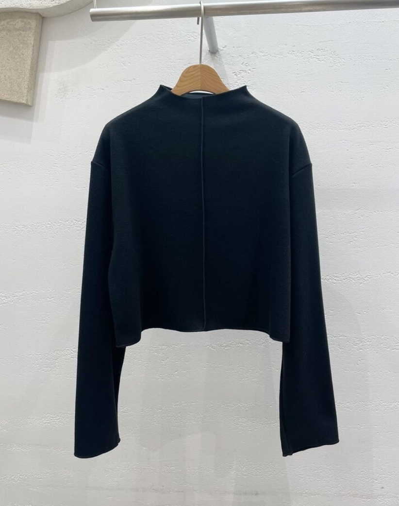 OEUF韓國直郵東大門實拍女裝新品時尚休閑推薦熱賣24秋冬長袖T恤OEUF長袖T恤