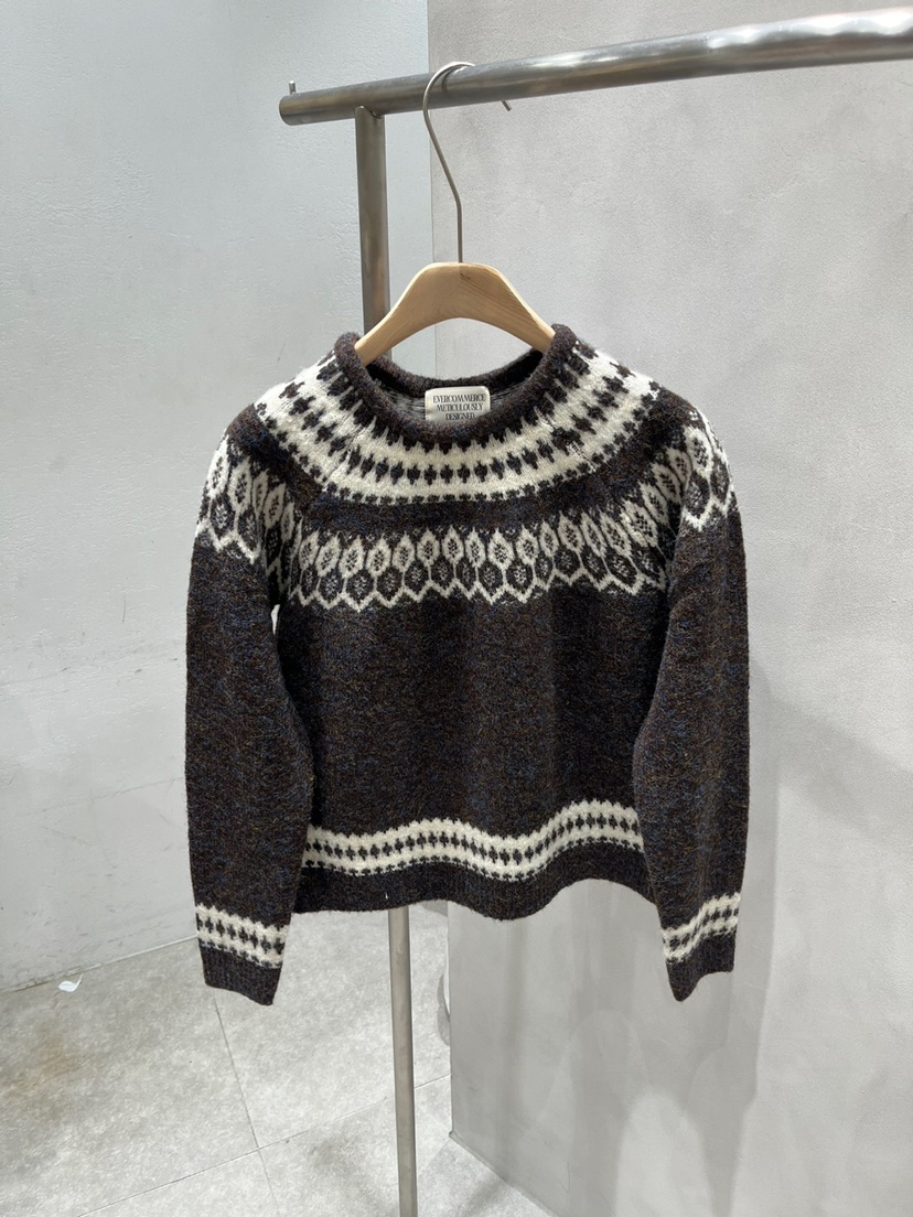 Ever.C/BLACK LABEL韓國直郵東大門實拍女裝新品24秋冬針織衫EVERCOMMERCE METICULOUSLY DESIGNED針織衫圖色2