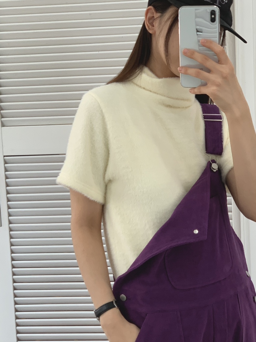 APPROACH直郵韓國代購女裝新品24秋冬人氣時尚針織衫安哥拉HOME GROUND針織衫