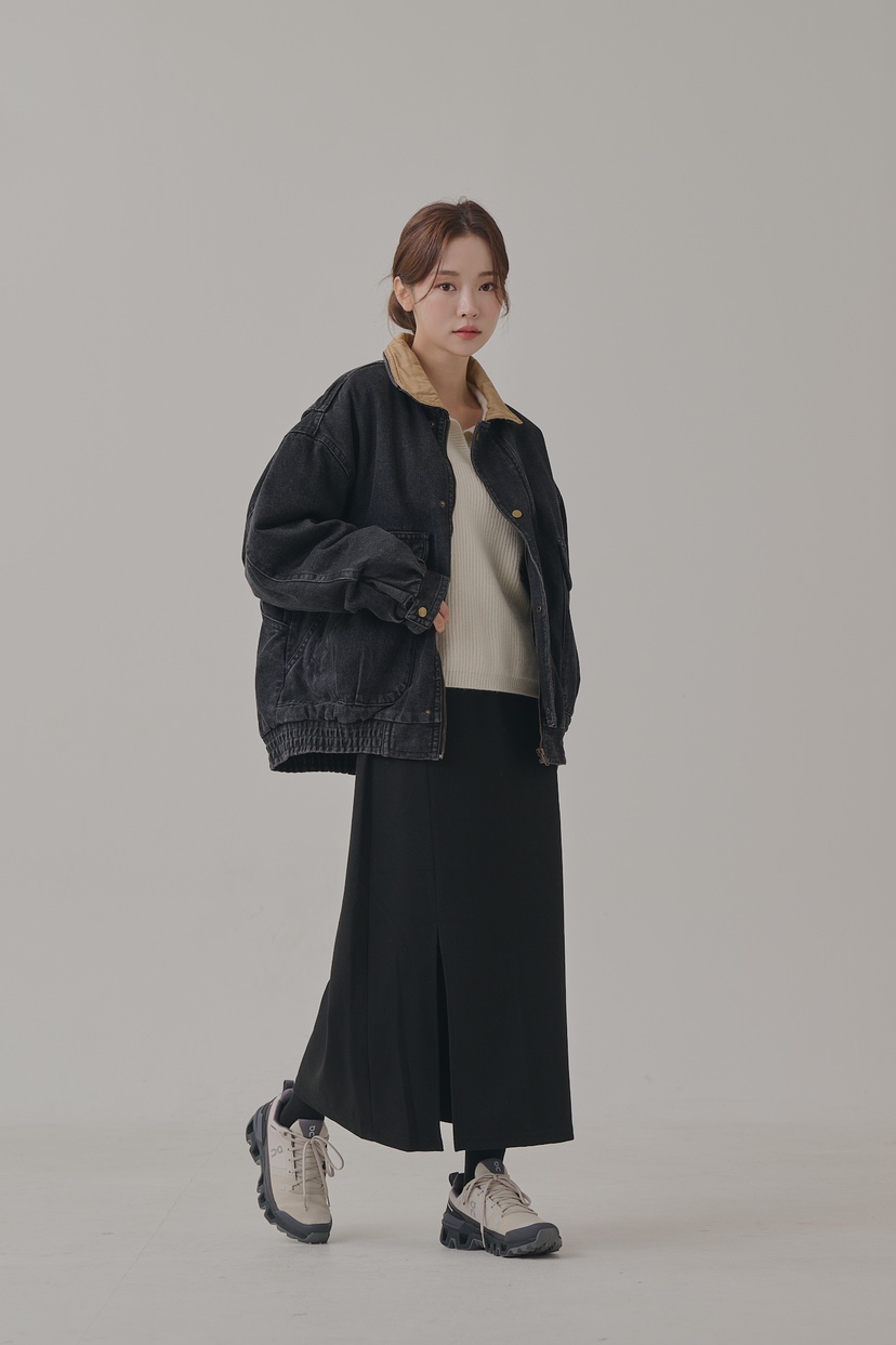 aTHeA韓國直郵東大門代購女裝新品時尚人氣24秋冬半身裙中短裙ATHEA半身裙/中短裙