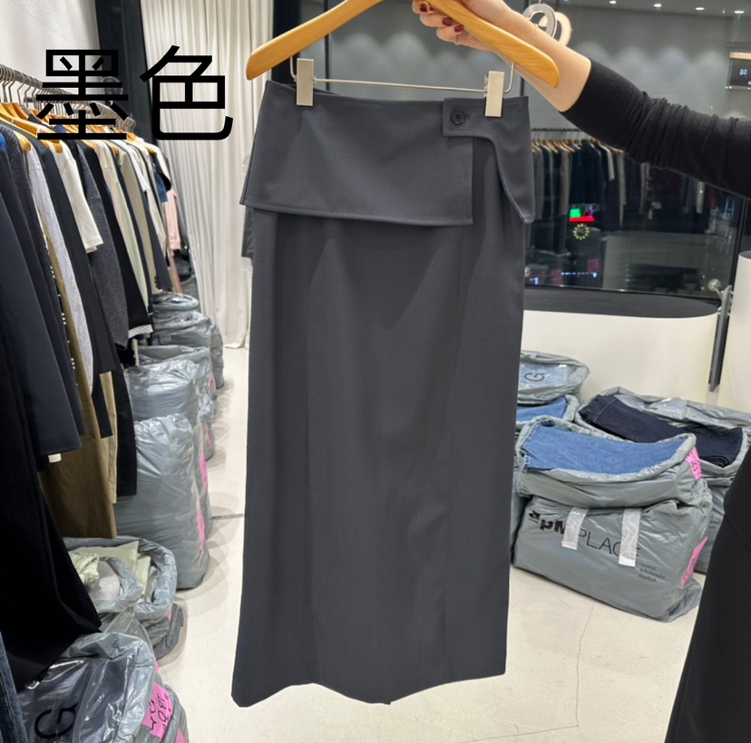 G/TREND SELLER直郵韓國代購女裝新品熱賣職業人氣24秋冬長裙G/TREND SELLER長裙圖色1