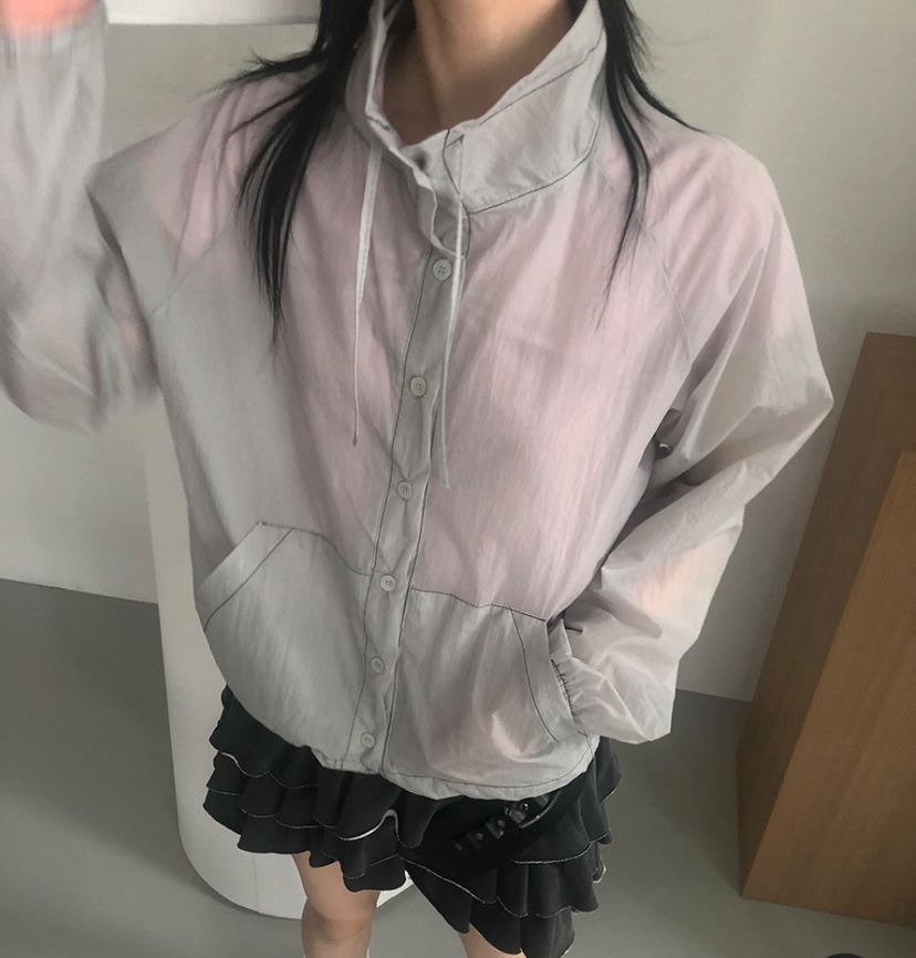 OEUF韓國直郵東大門實拍女裝新品推薦真品休閑熱賣24秋冬夾克OEUF夾克