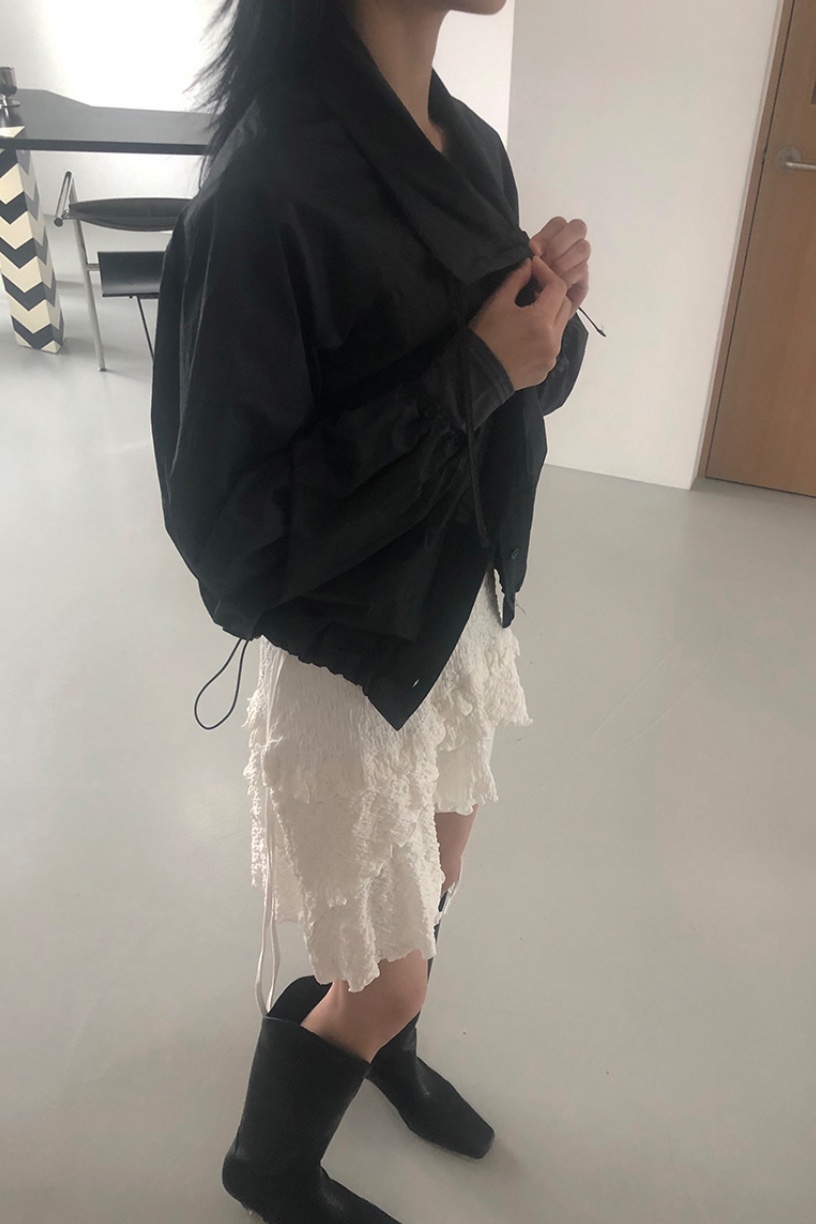 OEUF韓國直郵東大門實拍女裝新品推薦真品休閑熱賣24秋冬夾克OEUF夾克