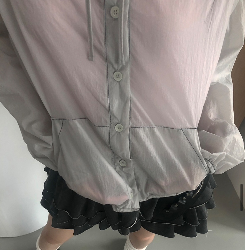 OEUF韓國直郵東大門實拍女裝新品推薦真品休閑熱賣24秋冬夾克OEUF夾克