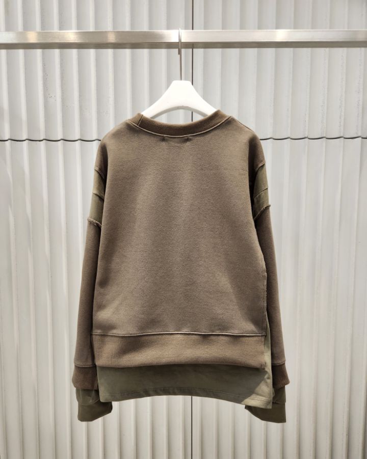 NCODE韓國直郵東大門代購女裝新品24秋冬真品休閑衛衣刺繡NCODE衛衣