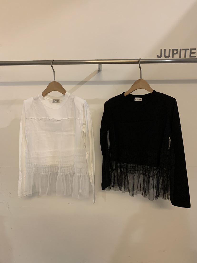 JUPITER直郵韓國代購女裝新品真品人氣熱賣24秋冬長袖T恤JUPITER長袖T恤