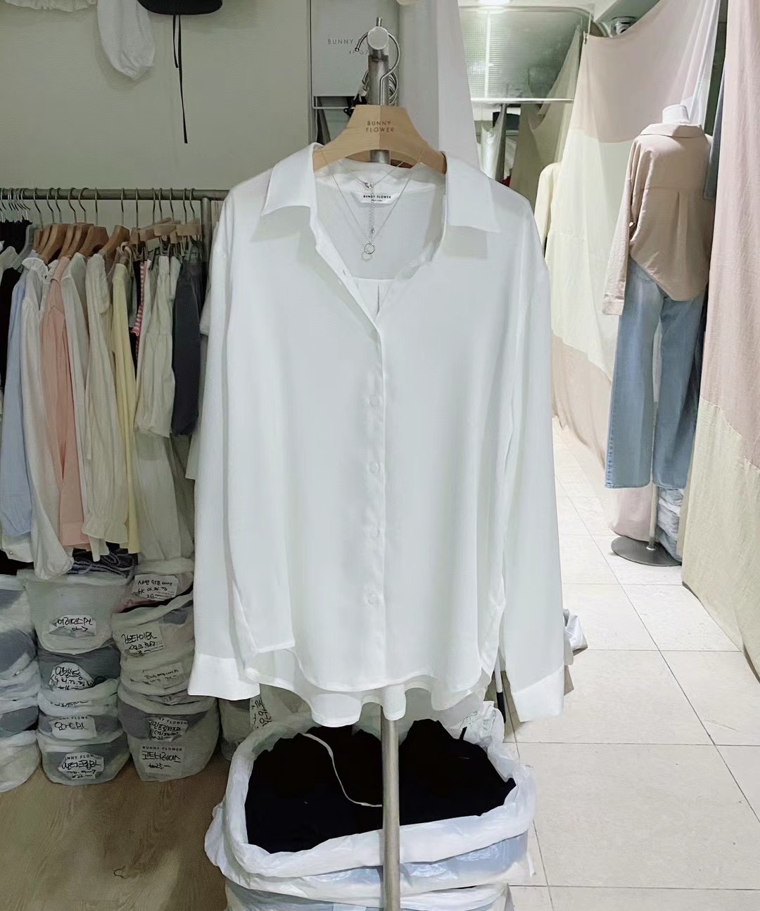 BUNNYFLOWER2直郵韓國代購女裝新品推薦人氣職業24秋冬套裝BUNNYFLOWER2套裝