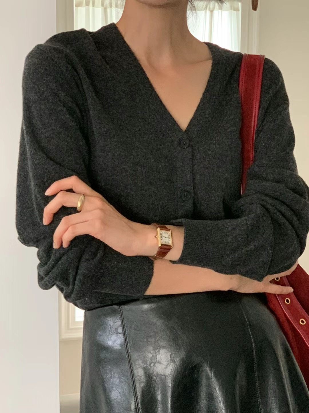 MICO韓國直郵東大門實拍女裝新款推薦24秋冬熱賣真品針織衫ALL OVER針織衫