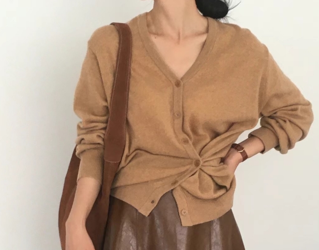 MICO韓國直郵東大門實拍女裝新款推薦24秋冬熱賣真品針織衫ALL OVER針織衫圖色2