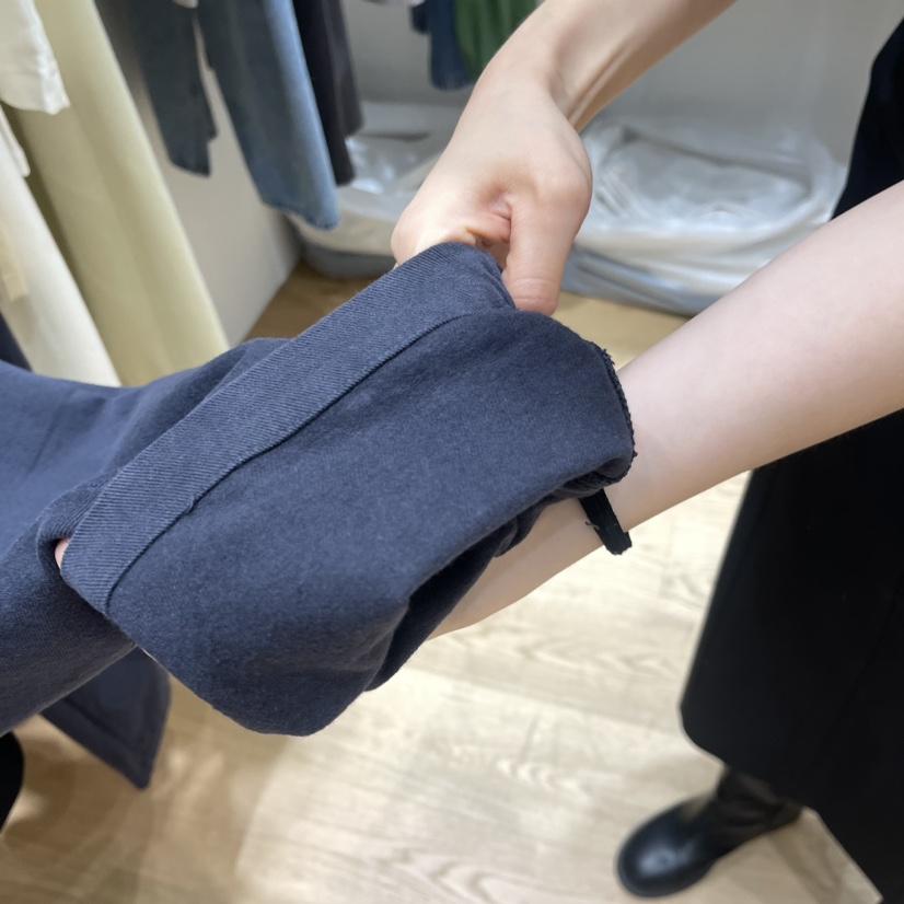OFCOURSE直郵韓國代購女裝新品職業推薦真品24秋冬牛仔褲加絨OFCOURSE牛仔褲