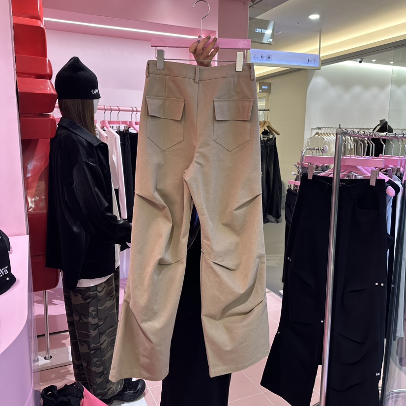 LOVE PINK直郵韓國代購女裝新款24秋冬熱賣推薦休閑休閑褲LOVE PINK休閑褲