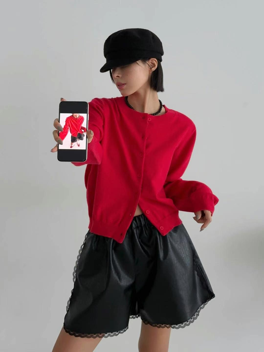 HIGHCOLOR韓國直郵東大門代購女裝新款職業24秋冬休閑針織衫HIGHCOLOR針織衫
