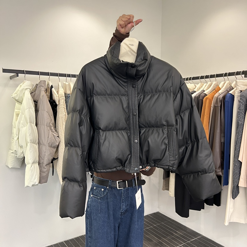 FIND-P韓國直郵女裝新品24秋冬真品人氣短款羽絨服填充羽絨FIND-P短款羽絨服圖色2