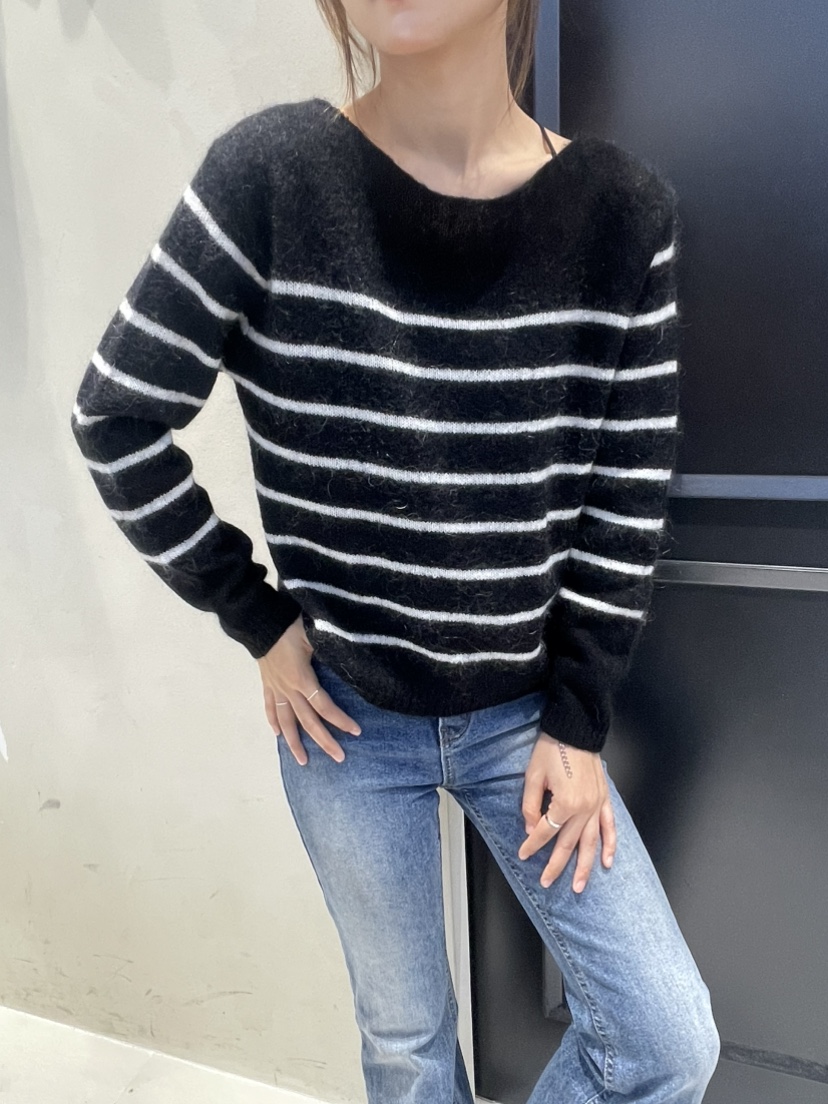 ILLO韓國直郵女裝新款熱賣真品時尚休閑職業推薦針織衫馬海毛MILLIMETER針織衫