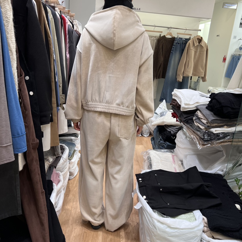 Vibelle韓國直郵女裝新款人氣職業時尚真品24秋冬休閑褲復古VIBELLE休閑褲