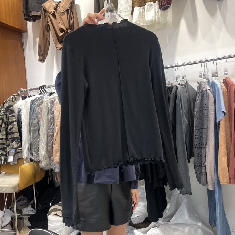 THE LENA韓國直郵女裝新品熱賣時尚真品推薦職業人氣長袖T恤NWEOL長袖T恤圖色2