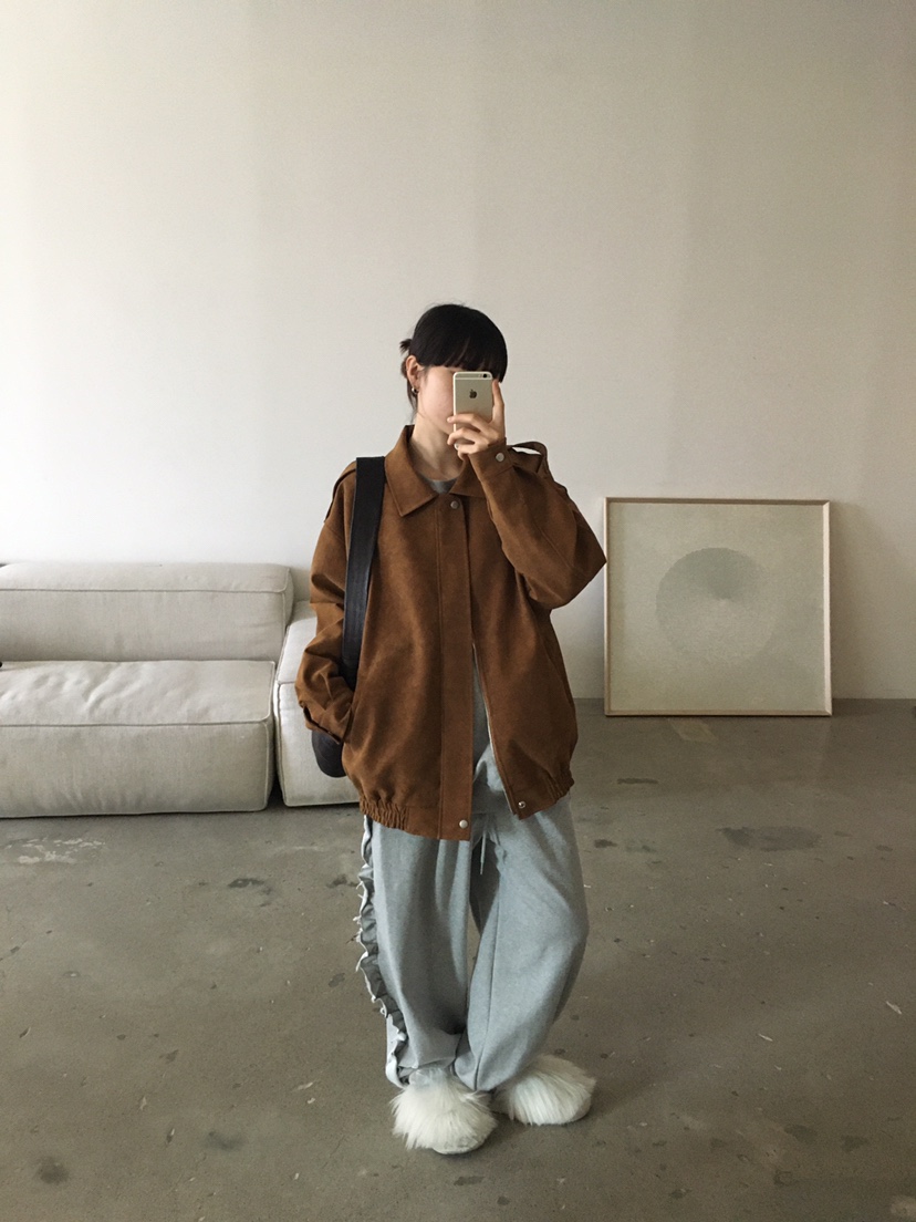 SOAPYROOM韓國直郵東大門代購女裝新品休閑24秋冬人氣休閑褲SOAPYROOM休閑褲