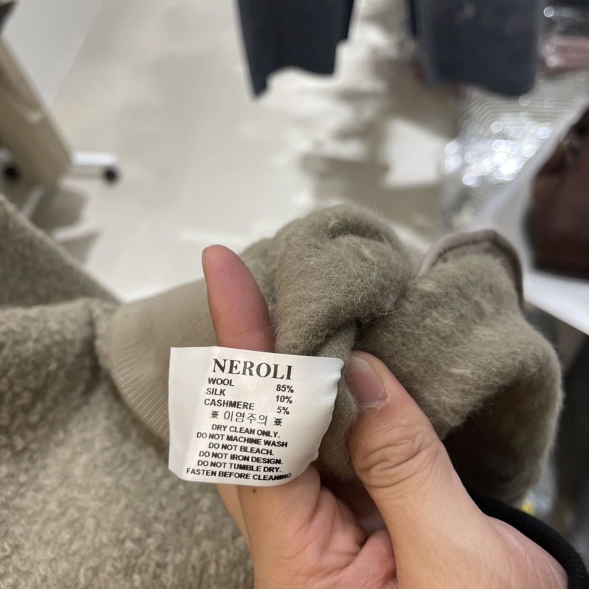 NEROLI 36韓國直郵東大門代購女裝新款休閑職業24秋冬夾克NEROLI 36夾克