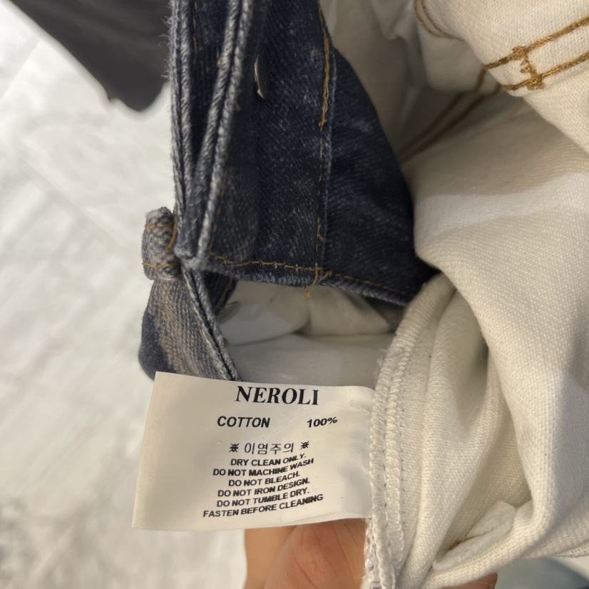 NEROLI 36韓國直郵東大門實拍女裝新款時尚推薦休閑牛仔褲NEROLI 36牛仔褲